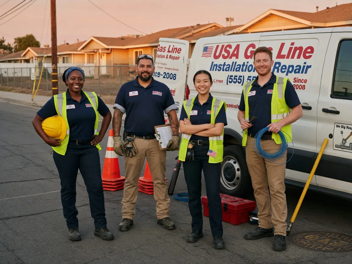 Gas Line Installation company in Fort Loudon, PA